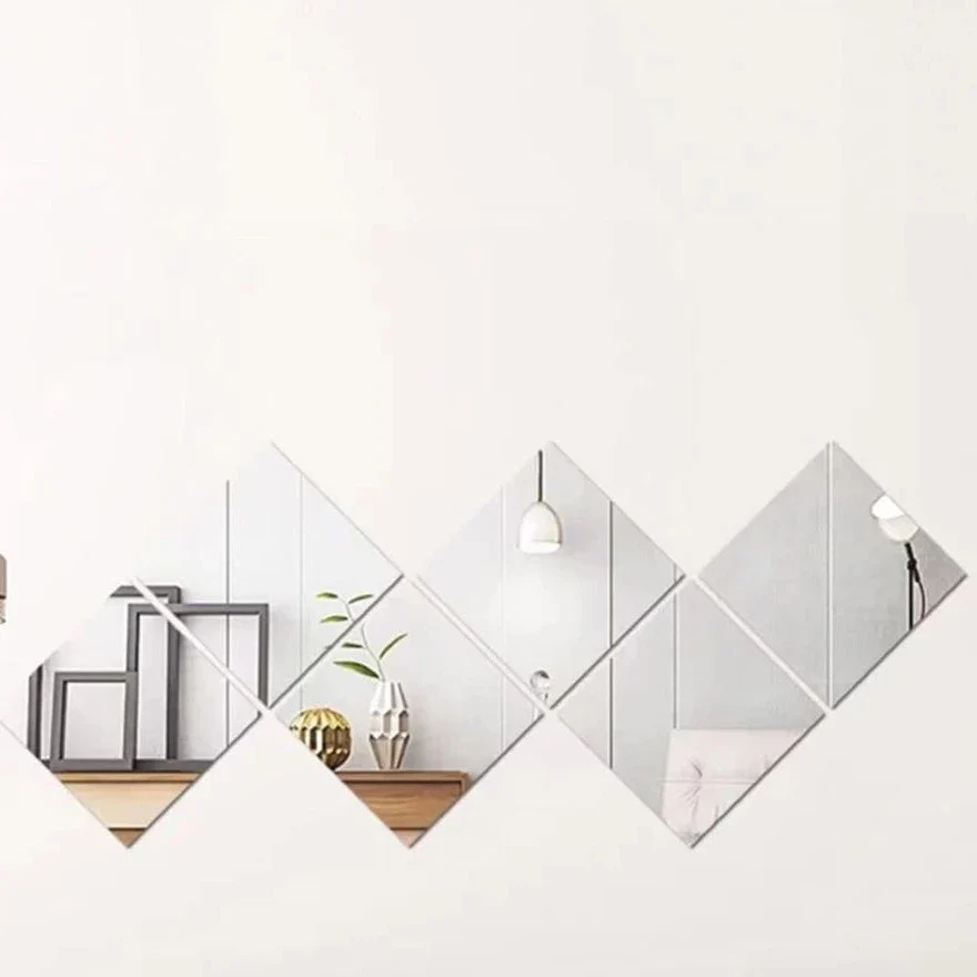 3D Crystals Acrylic Mirrors